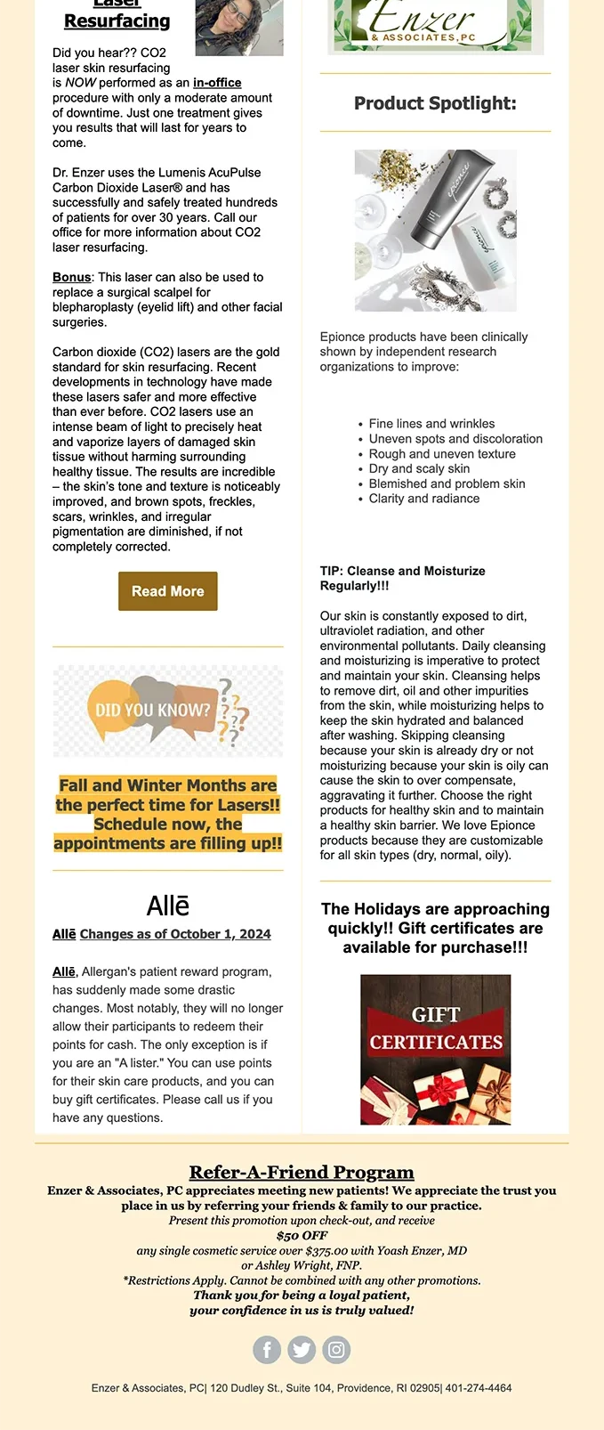 Fall 2024 Newsletter Part 2
