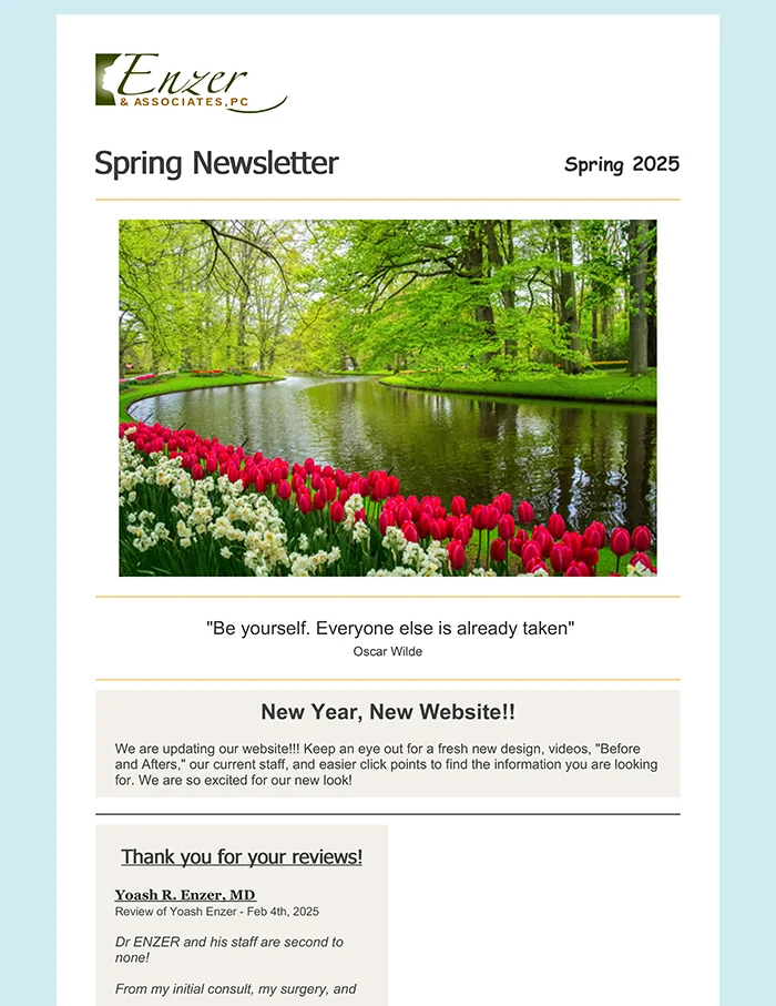 Spring Newsletter 2025